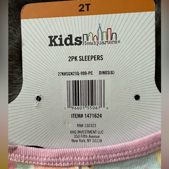 Kids Headquarters 2pack Zip Sleepers - Picture 6 of 8